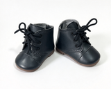 Navy Lace-Up Ankle Boots FOR 18'' DOLL Shoes