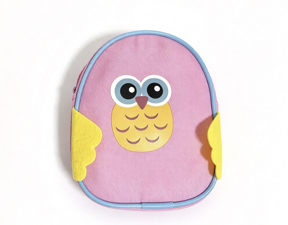 Cartoon Owl Print Wing Mini Backpack FOR 18'' DOLL