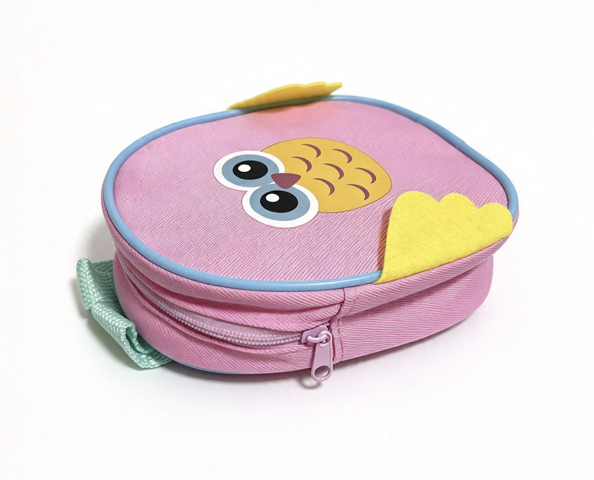 Cartoon Owl Print Wing Mini Backpack FOR 18'' DOLL