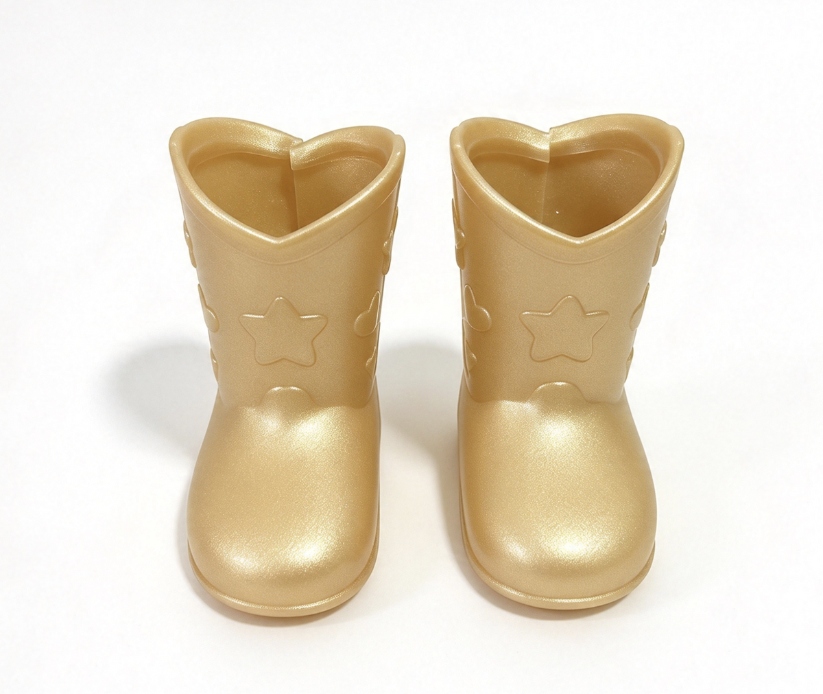 OG Pearl Gold Star & Heart Cowboy Boots FOR 18'' DOLL