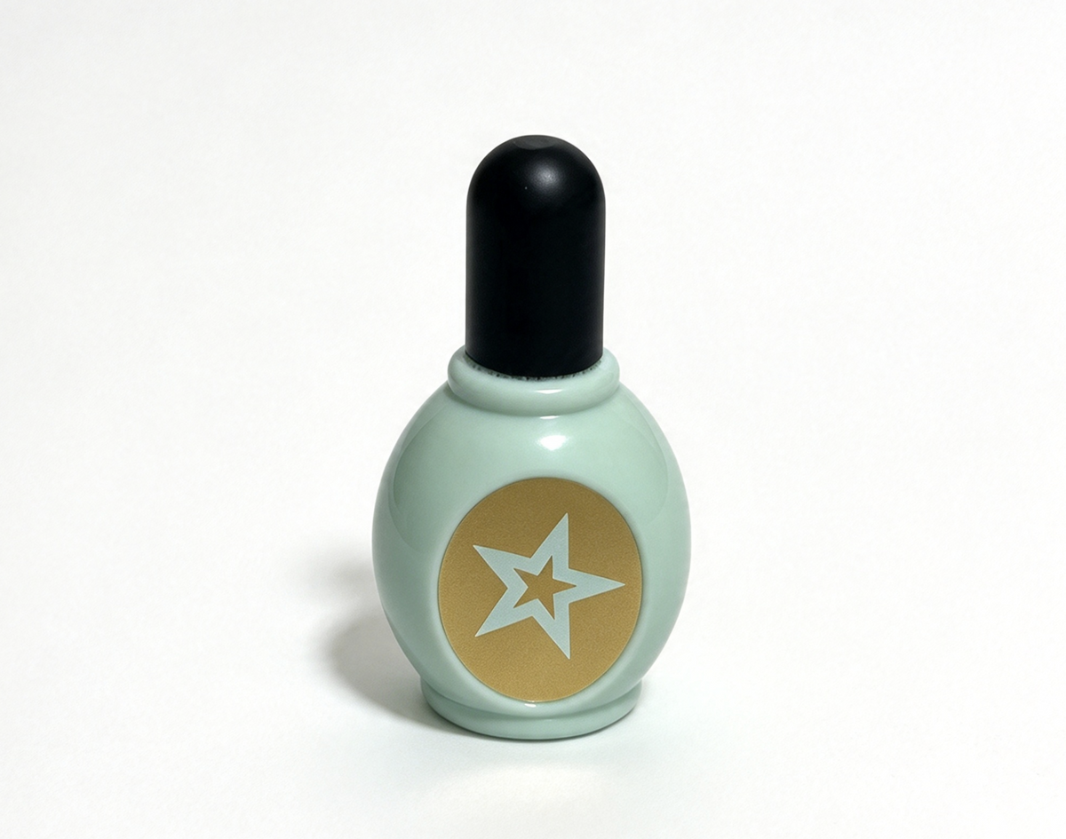 Pretend Blue Nail Polish Bottle FOR 18'' DOLL Raquel Vintage Vanity