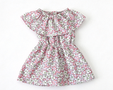 Floral Ruffle Dress Fits 14'' Doll Doll Clothes Outfit