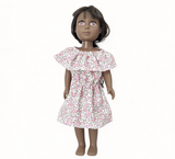 Floral Ruffle Dress Fits 14'' Doll Doll Clothes Outfit