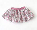 Pink Floral Skirt Fits 14'' Doll Doll Clothes Outfit
