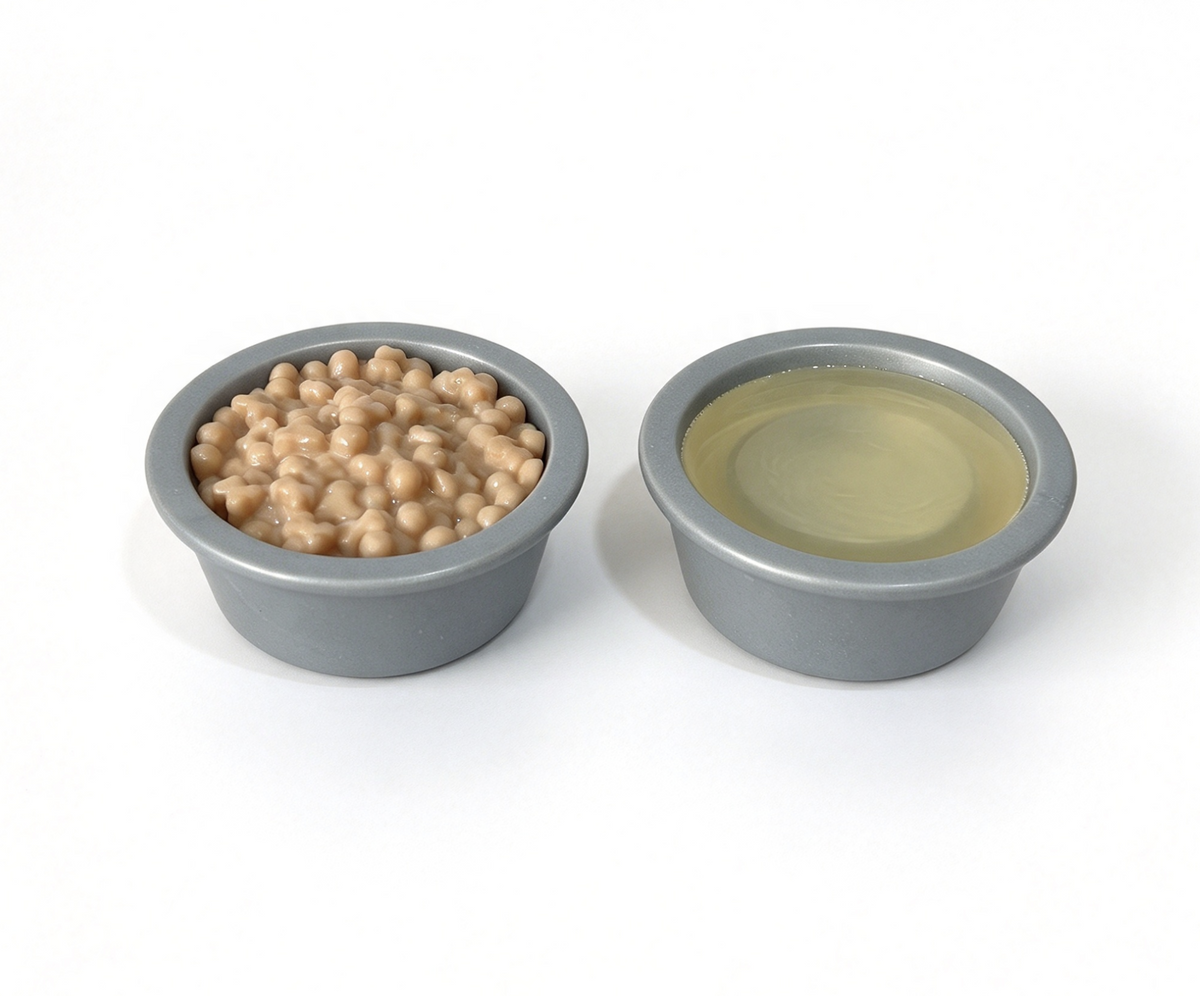Pet Simulated Beans And Water Bowl Food Set FOR 18'' DOLL Dog Cat Puppy