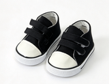 Black High Top Velcro Sneakers FOR 18'' DOLL Shoes