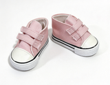 Pink High Top Velcro Sneakers FOR 18'' DOLL Shoes