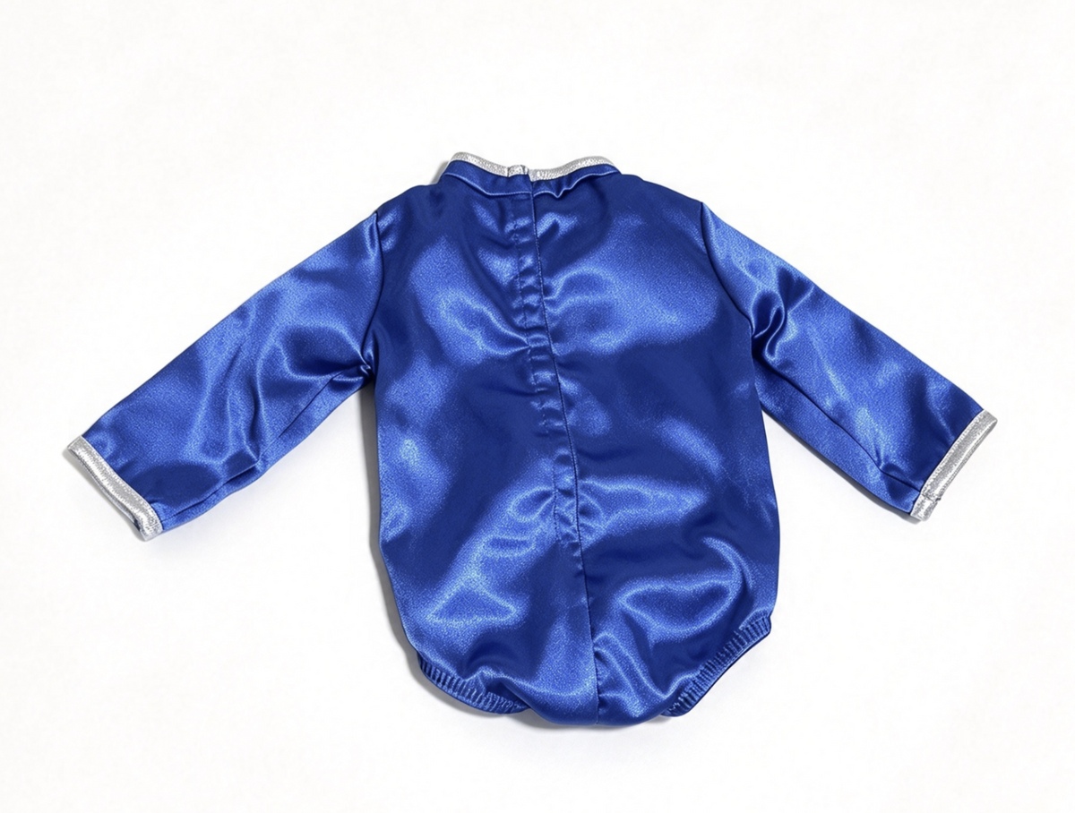 Blue Molly Miss Victory Tap Costume Leotard for 18'' Doll