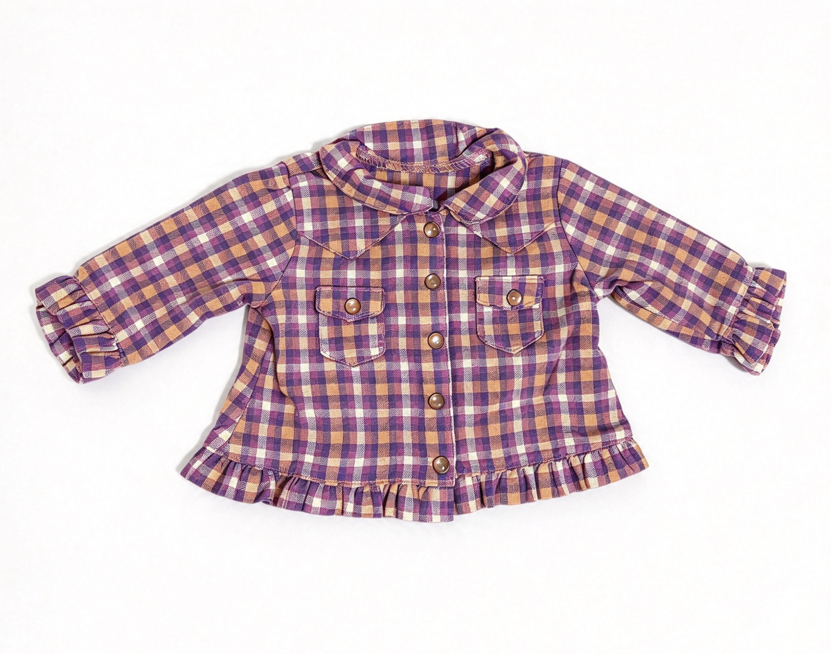 Bitty Baby 2003 Harvest Plaid Shirt Only fits 18'' Doll