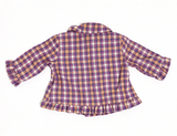 Bitty Baby 2003 Harvest Plaid Shirt Only fits 18'' Doll