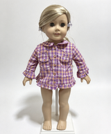 Bitty Baby 2003 Harvest Plaid Shirt Only fits 18'' Doll