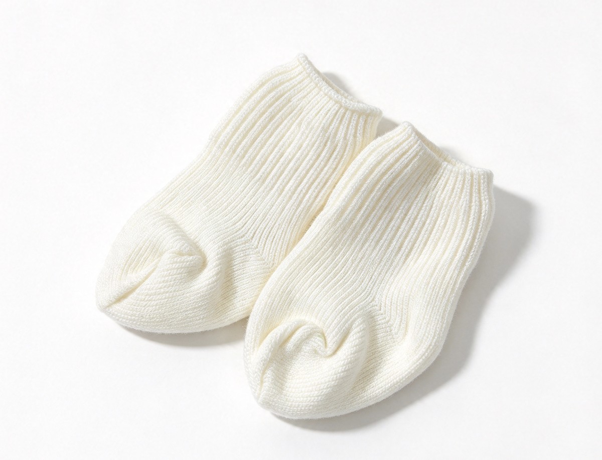 Cream Knit Socks FOR 18'' DOLL
