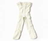 Cream Lace Trim Tights FOR 18'' DOLL