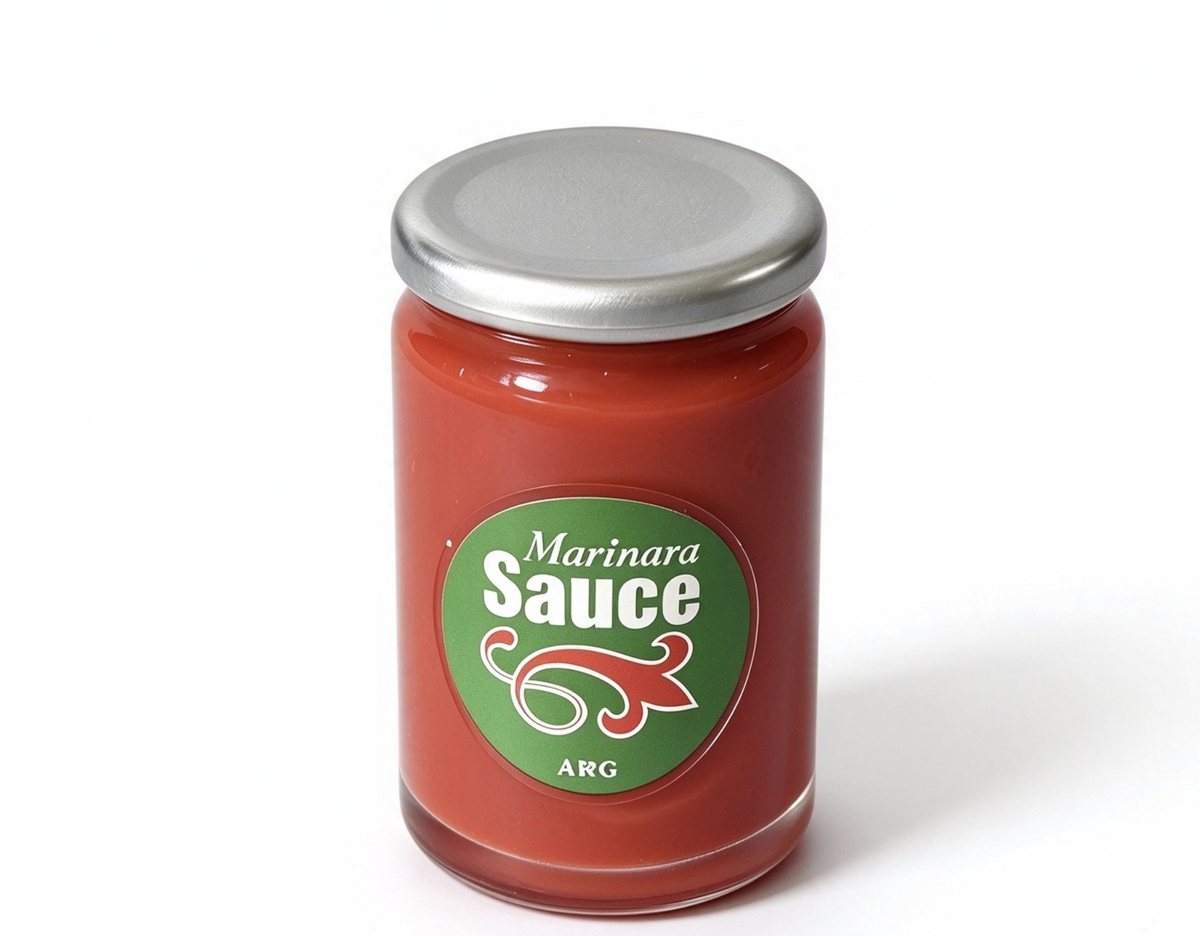 Marinara Sauce Jar FOR 18'' DOLL