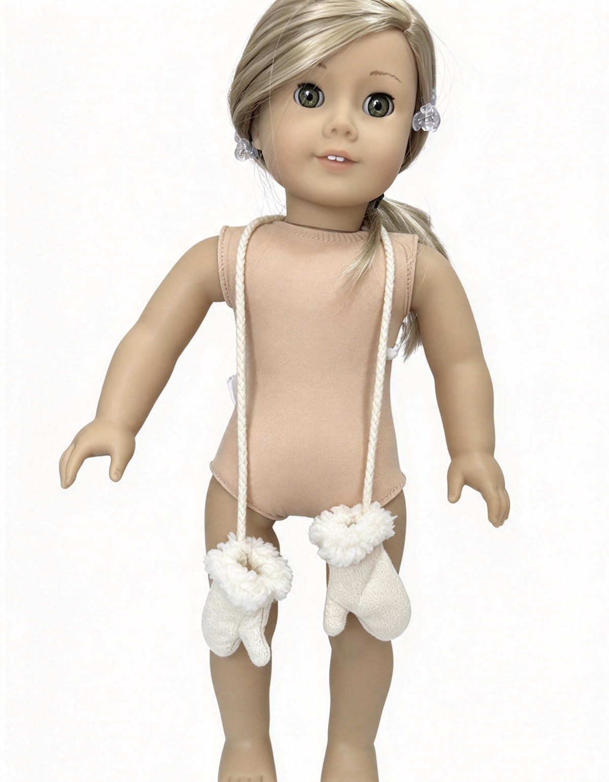 Mittens With String FOR 18'' DOLL