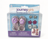 Journey Girls Silver Doll Sandals with Interchangeable Shoe Clips FOR 18'' DOLL