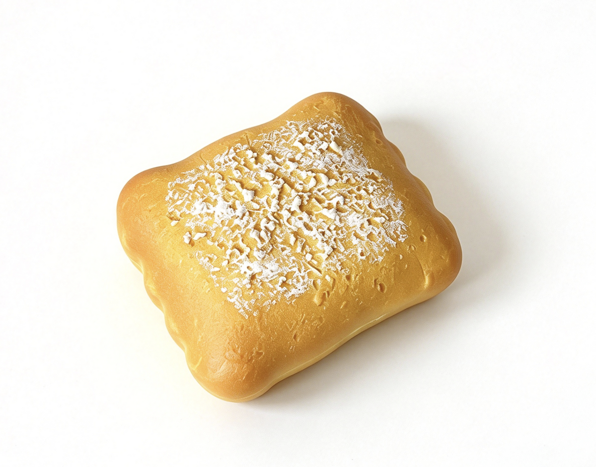 Faux Powdered Beignet FOR 18'' DOLL Princess Work Dress
