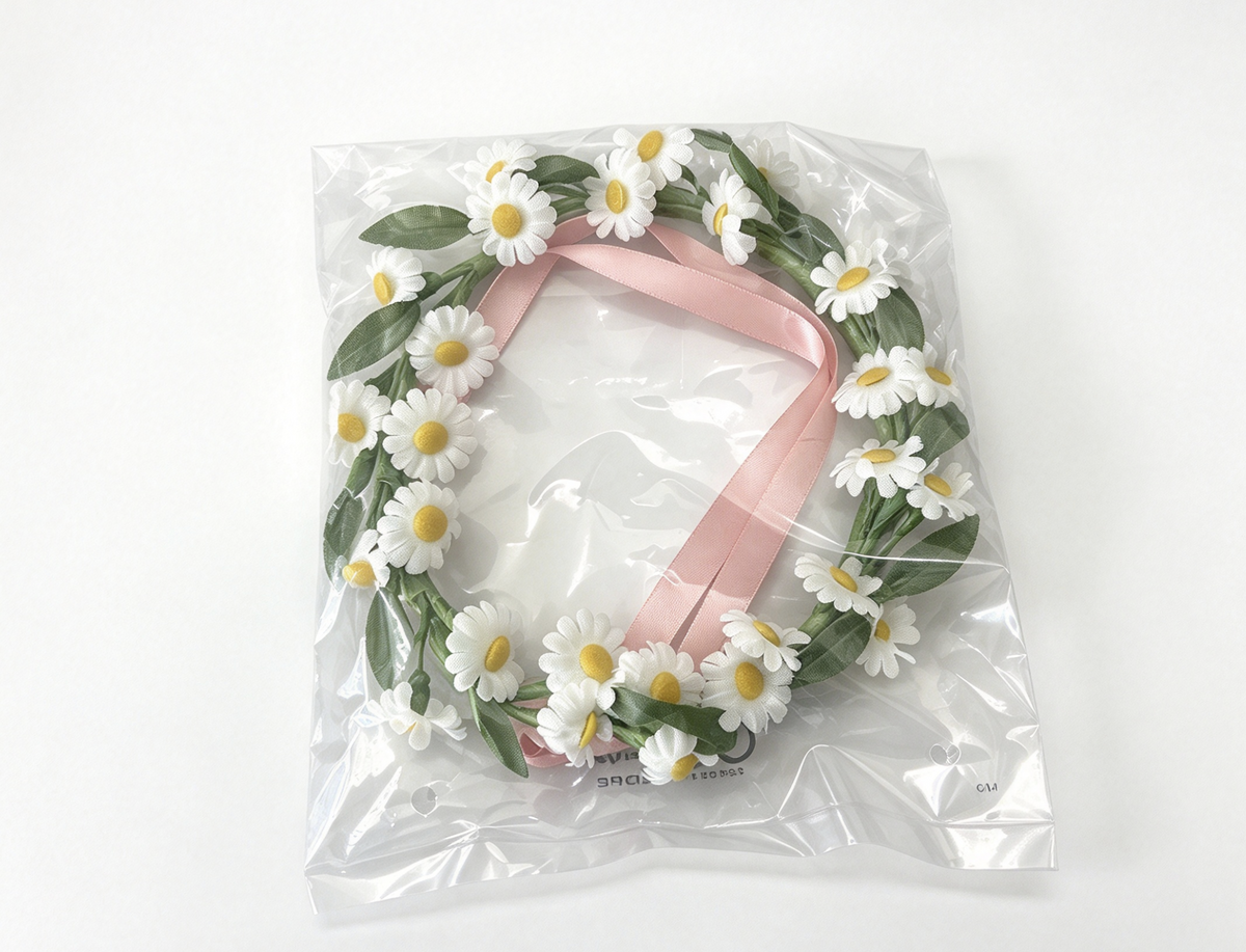 Daisy Wreath FOR 18'' DOLL Kirsten Birthday Outfit