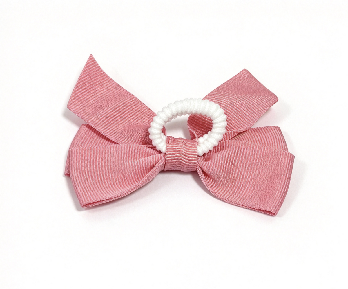 Pink Grosgrain Hair Bow FOR 18'' DOLL