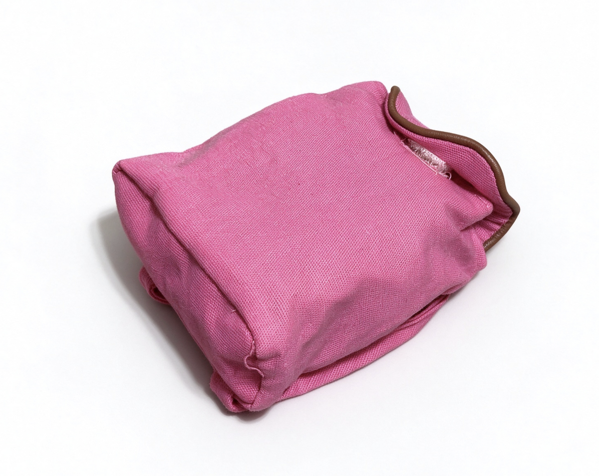 Pink Canvas Backpack FOR 18'' DOLL