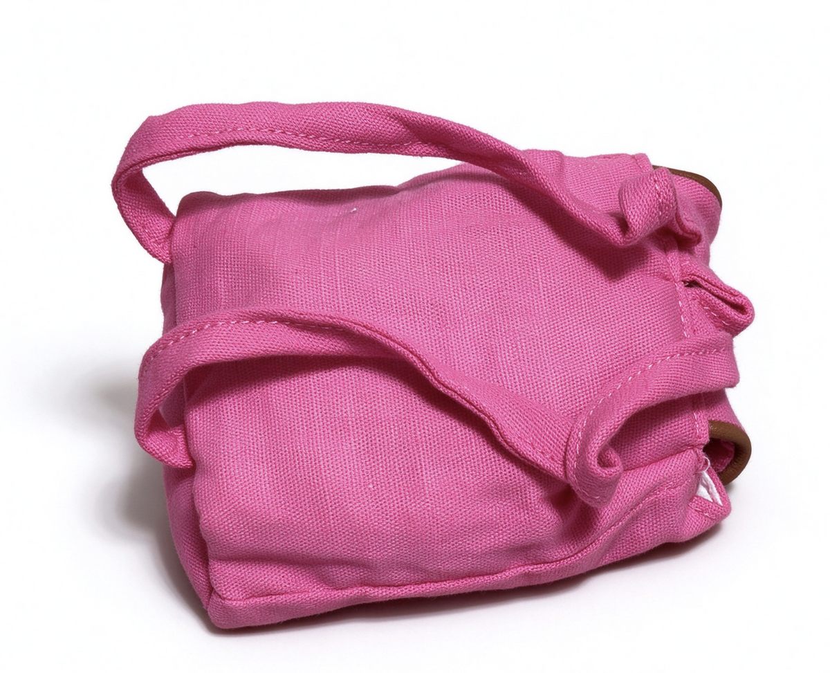 Pink Canvas Backpack FOR 18'' DOLL