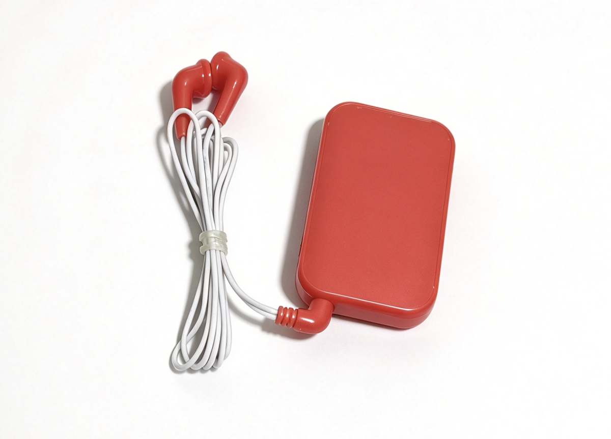 Red MP3 Player With Earphones FOR 18'' DOLL