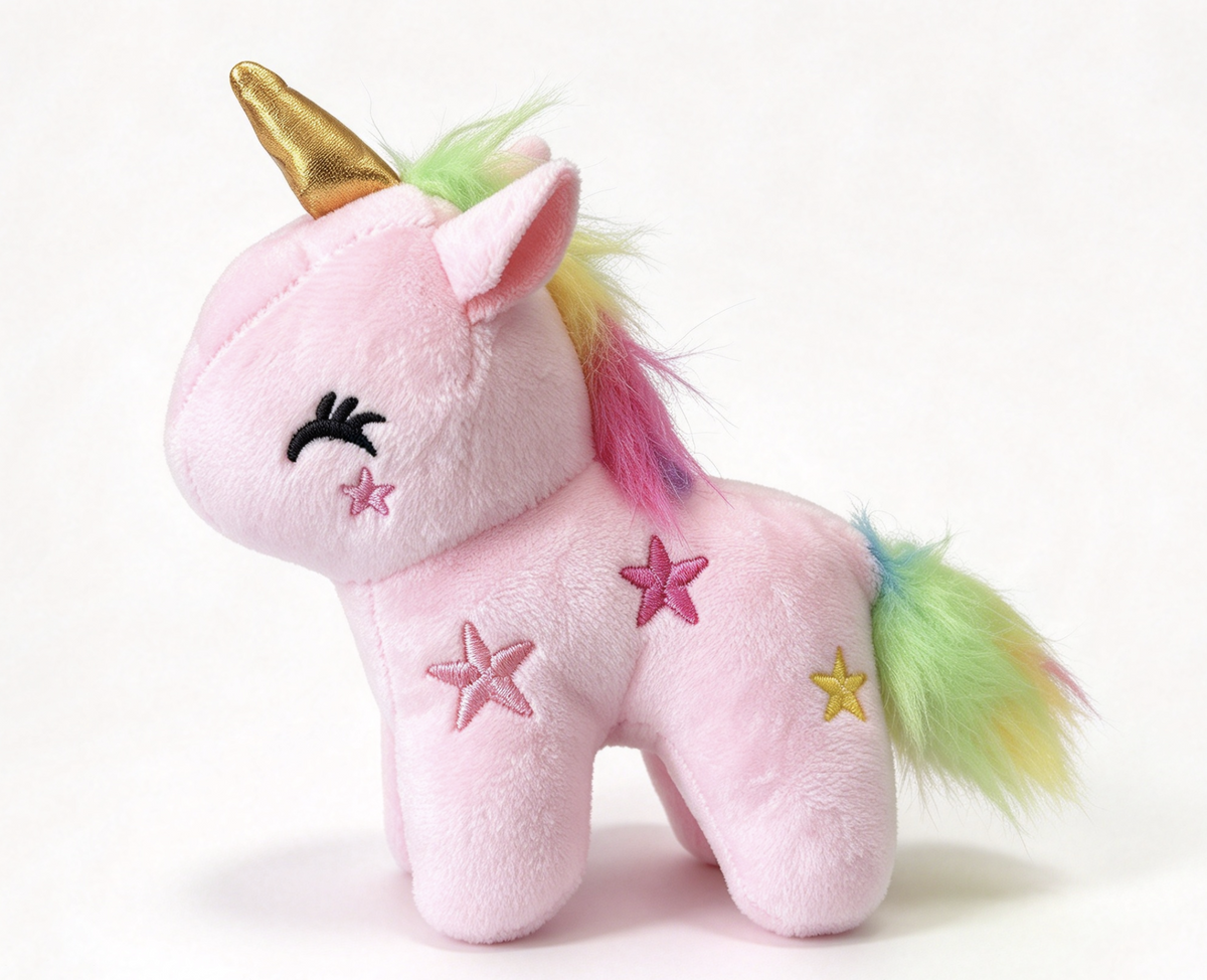 Light Pink Unicorn Plush Toy FOR 18'' DOLL