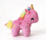 Hot Pink Unicorn Plush Toy FOR 18'' DOLL