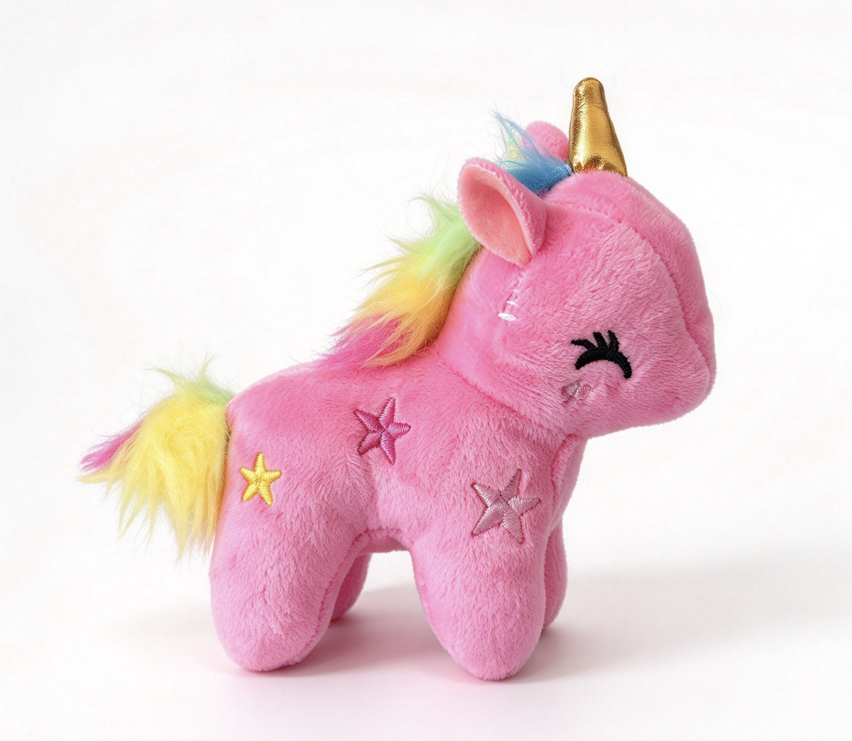 Hot Pink Unicorn Plush Toy FOR 18'' DOLL