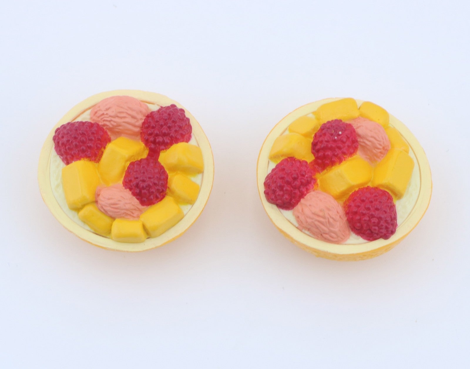 American Girl 2pcs fruit bowl for 18" doll Kira Bailey Camping Mixed Fruit Treat