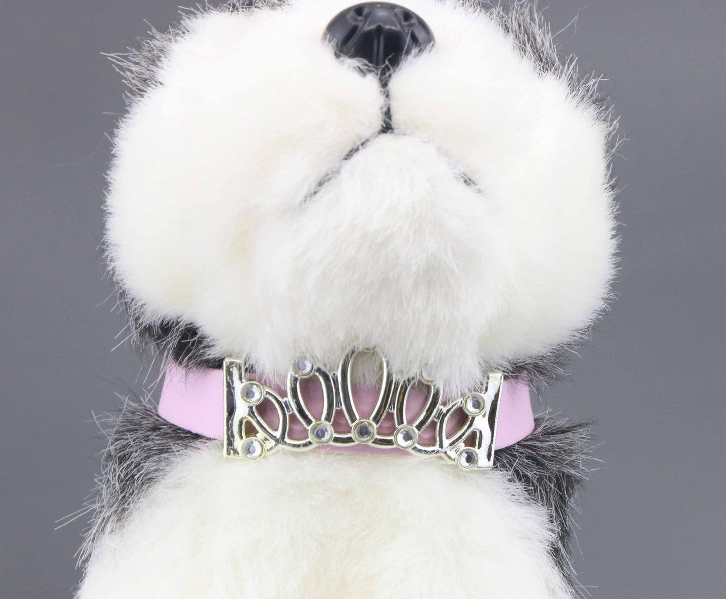 American Girl Jeweled Pink & Silver Collar | 18" Doll Pet Puppy Accessory