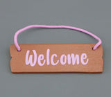 American Girl Kira Bailey G'DAY! Welcome Reversible Sign for 18" Doll Comfy Platform Tent