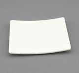 American girl white square plate for 18'' doll setting out tastes city market