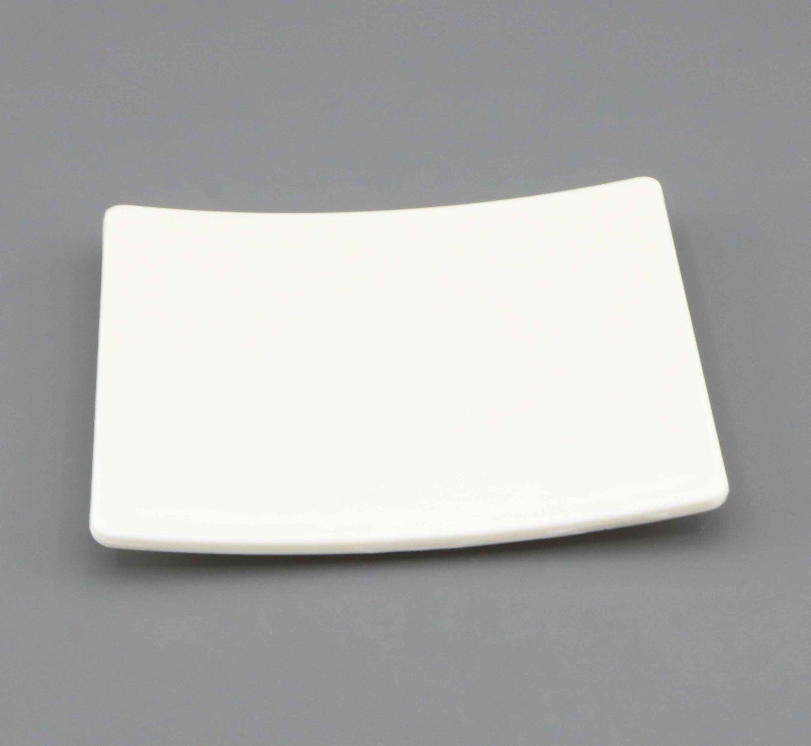 American girl white square plate for 18'' doll setting out tastes city market