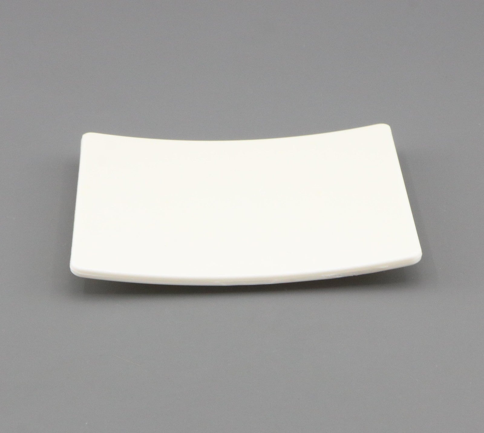 American girl white square plate for 18'' doll setting out tastes city market