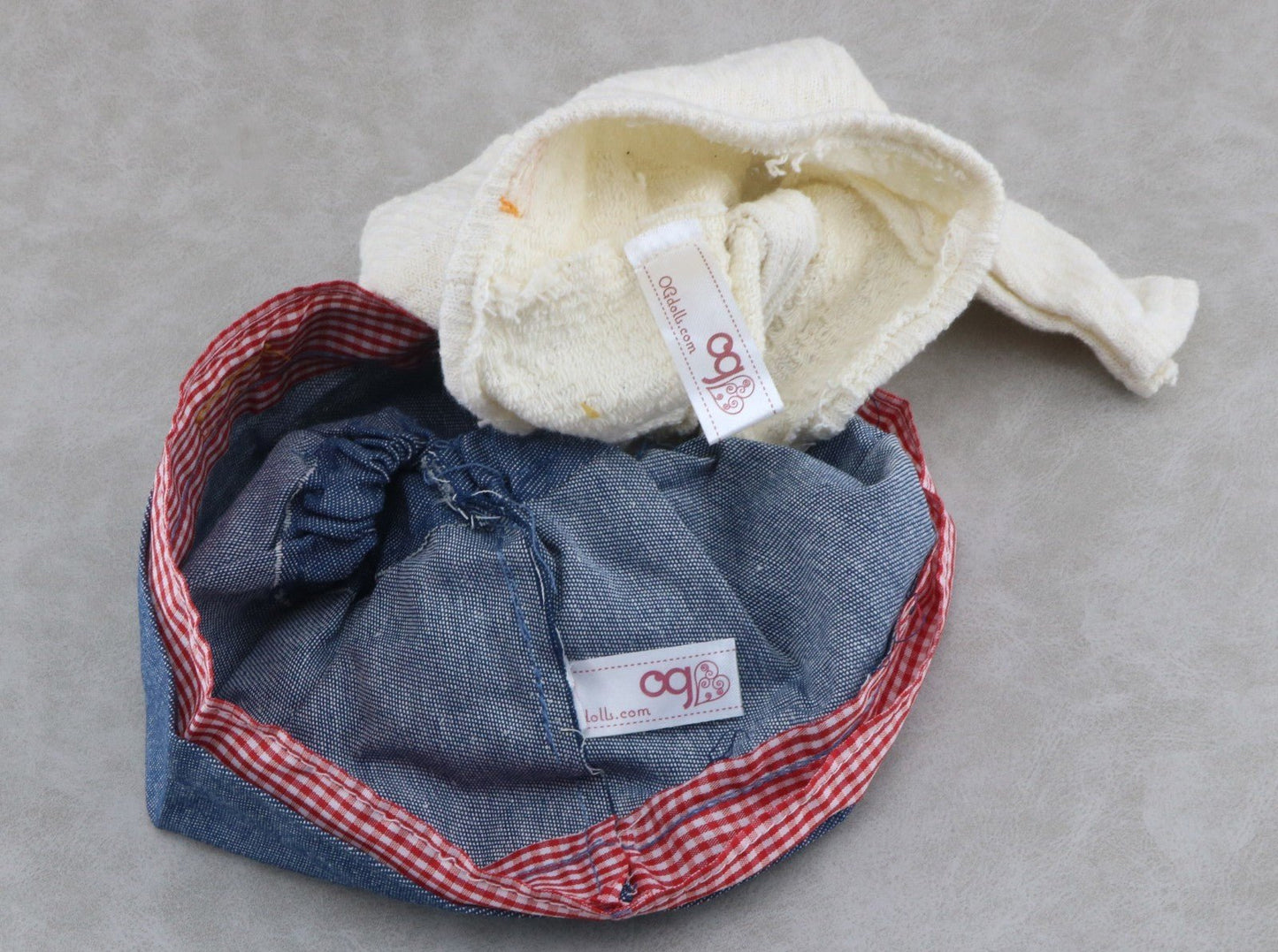 Our Generation Cream Cardigan & Denim Skirt Outfit | 18" Doll